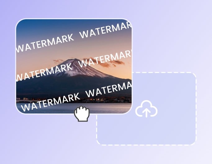 Upload your watermarked video